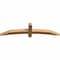 Ekena Millwork Bellingham Timber Gable Bracket, Western Red Cedar, 60"W x 15"H x 3 1/2"D x 3 1/2"F, 6/12 Pitch GBW060X15X0404BEL00SWR - alternate 2